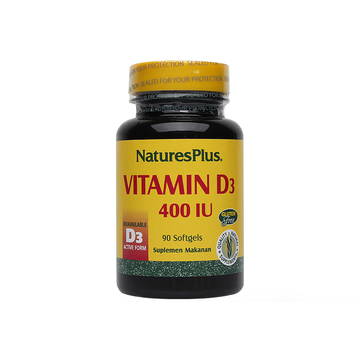 Nature Plus Vitamin D3 400iu (per Botol)